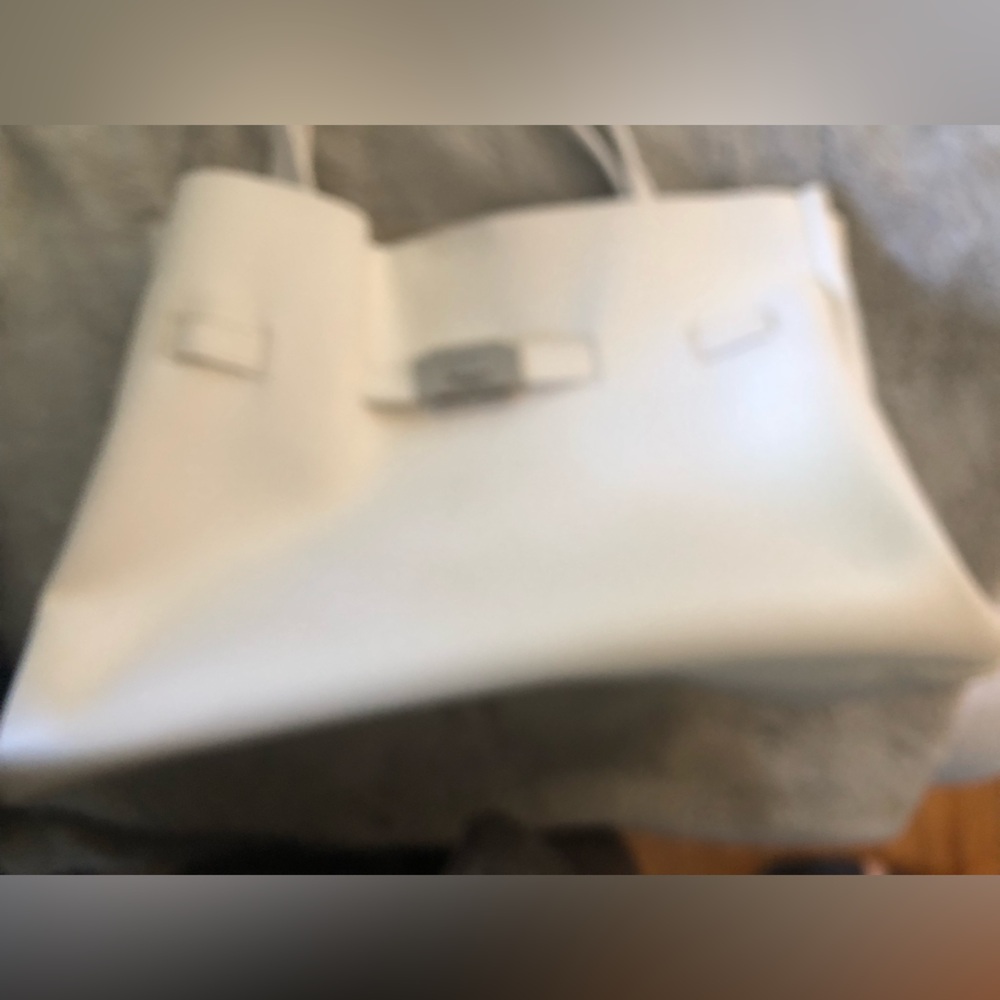 DKMY cream White Women's Shoulder Bag - Clean Minimal Design